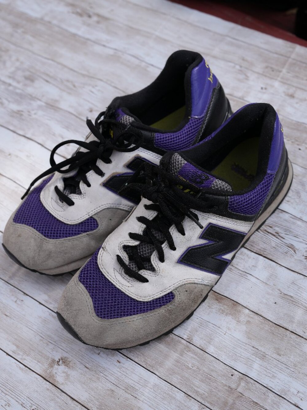 New Balance 574 Grey/Purple (M574JGP) Size 11 - Rare colorway